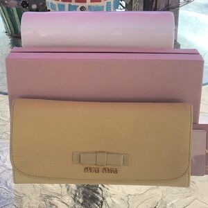 Miu Miu Leather Wallet